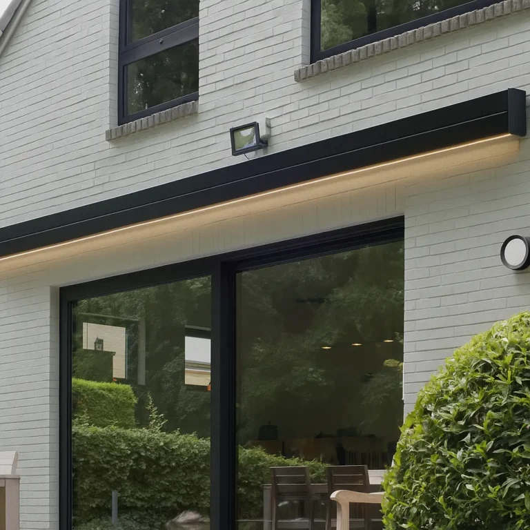 achtertuin zonnescherm