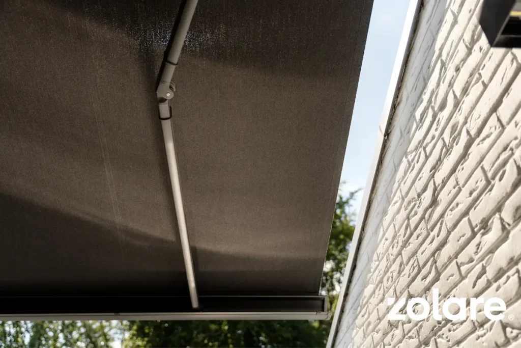 antraciet doek zonnescherm